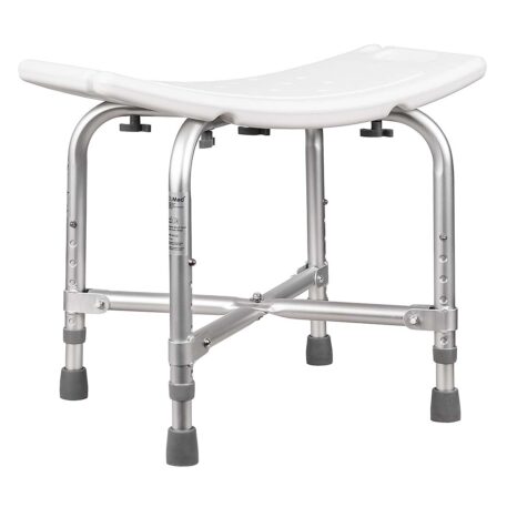 Braced Shower Stool, Bench Seat