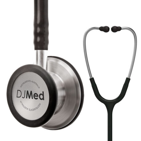 Classic Stethoscope - Black & Silver