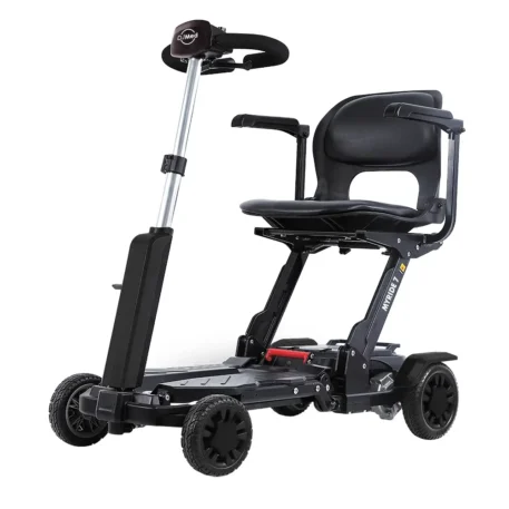 MyRide 7, Auto Foldable Mobility Scooter - Black