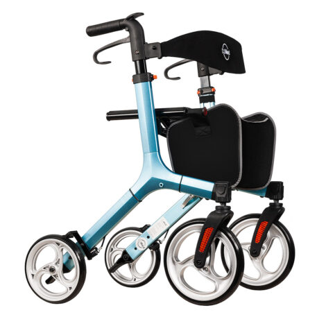 Prestige Euro Walker - Rollator Mobility Walker - Bluesilver