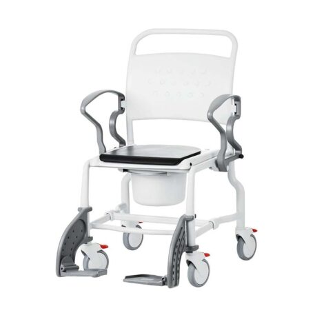 Rebotec Boston – Wide Commode Chair - Grey