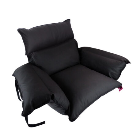 Padded Wheelchair Cushion with Back and Arm Padding