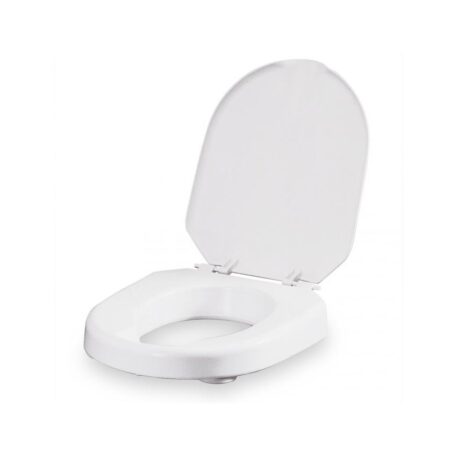 Hi-Loo Toilet Seat Raiser & Lid - High