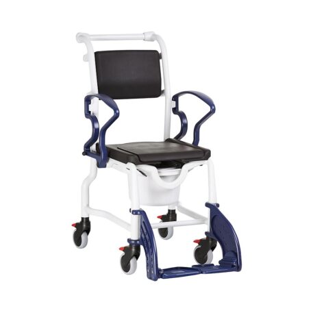 Rebotec Bremen - Shower Commode Chair for Small Adults