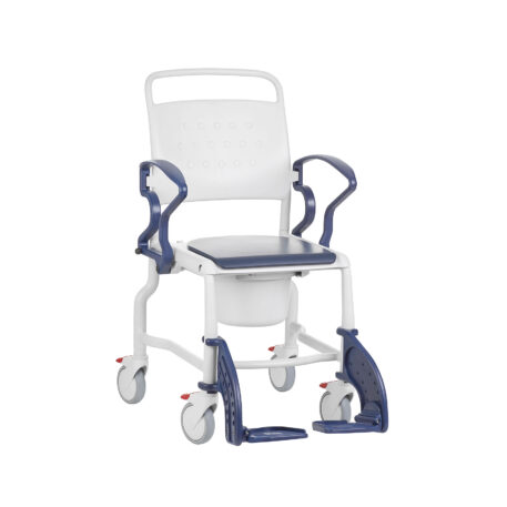 Rebotec Bonn - Commode Chair - Blue