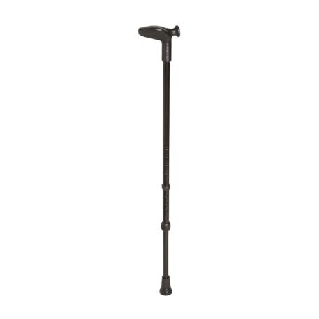 Rebotec Anatom - Contoured Grip Walking Stick - Black, Right