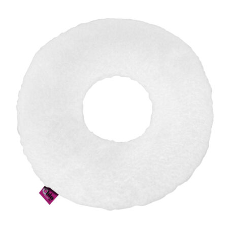 Ubio Round Donut Cushion - White